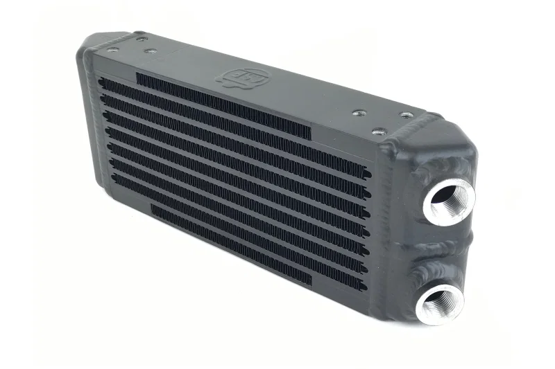 CSF 8119, Universal Dual-Pass Oil Cooler - M22 x 1.5 - 13in L x 4.75in H x 2.16in W