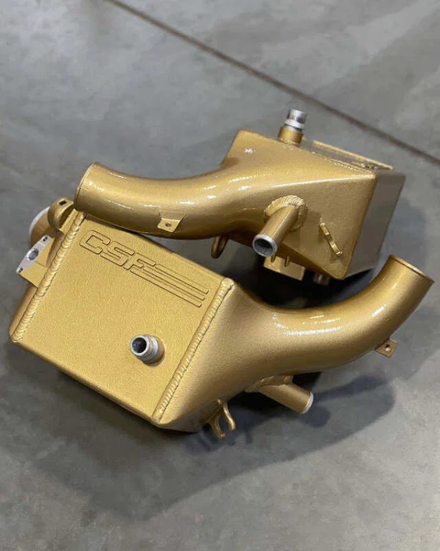 CSF 8315CCGM, 2014+ BMW X5M (F95) / X6M (F96) / XM (G09) Charge-Air-Cooler - Carbon Ceramic Gold Matte