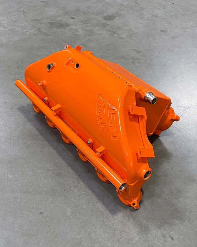 CSF 8233KO, BMW M2/M3/M4 S58 (G8X) Charge-Air Cooler Manifold - Kyalami Orange