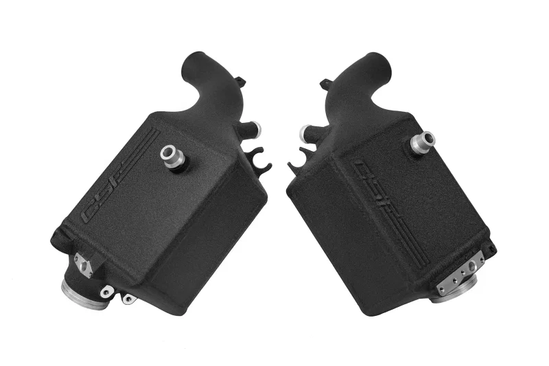 CSF 8178, 16-21 BMW M5 (F90) / 17-21 BMW M8 (F91/F92/F93) Twin Charge-Air-Cooler Set - Crinkle Black