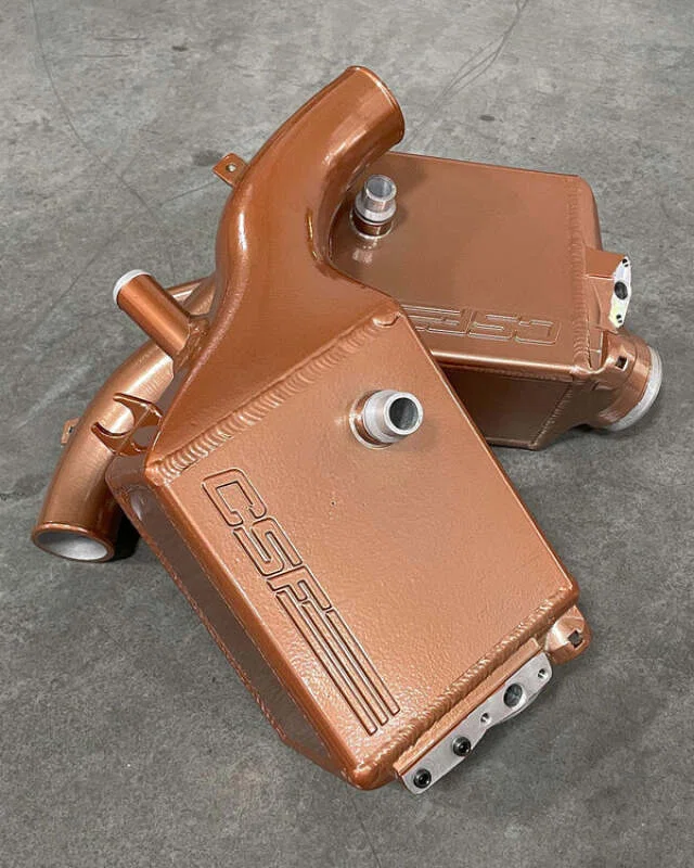 CSF 8178VRG, 16-21 BMW M5 (F90) / 17-21 BMW M8 (F91/F92/F93) Twin Charge-Air-Cooler Set - Vintage Rose Gold