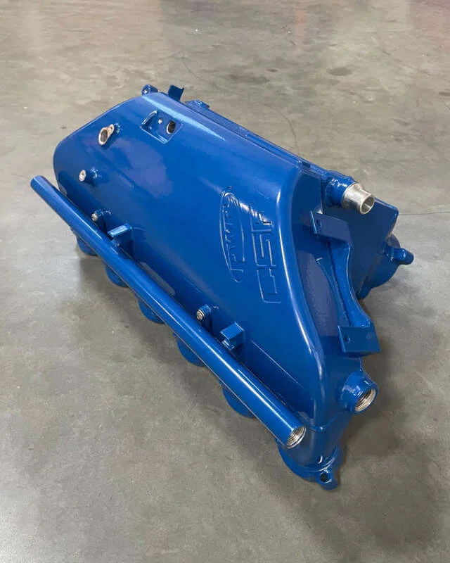 CSF 8233SRB, BMW M2/M3/M4 S58 (G8X) Charge-Air Cooler Manifold - Santorini Royal Blue