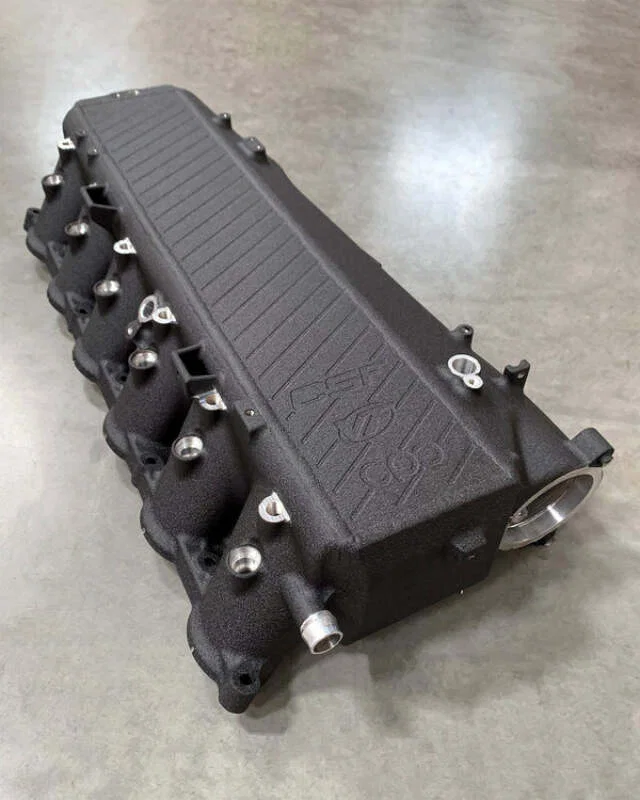 CSF 8300CB, BMW Gen 1 B58 Charge-Air-Cooler Manifold - Crinkle Black