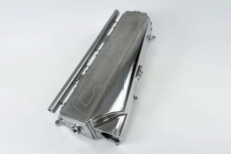 CSF 8400, Gen 2 B58 Race X Charge-Air-Cooler Manifold - Raw Billet Aluminum Finish