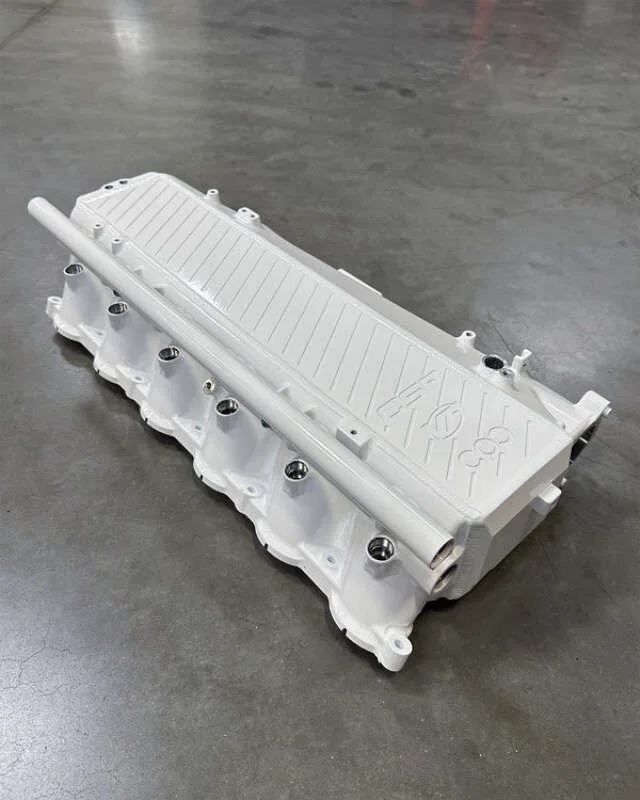 CSF 8300AW, BMW Gen 1 B58 Charge-Air-Cooler Manifold - Alpine White