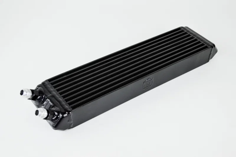 CSF 8066, Universal Dual-Pass Internal/External Oil Cooler - 22.0in L x 5.0in H x 2.25in W