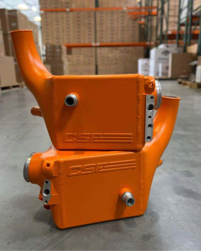 CSF 8315FOM, 2014+ BMW X5M (F95) / X6M (F96) / XM (G09) Charge-Air-Cooler - Fire Orange Matte