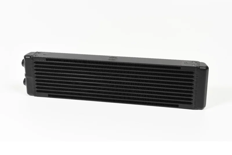 CSF 8110, Universal Dual-Pass Oil Cooler (RS Style) - M22 x 1.5 - 24in L x 5.75in H x 2.16in W