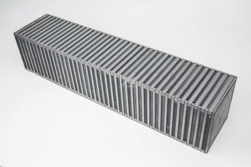 CSF 8055, High Performance Bar & Plate Intercooler Core (Vertical Flow) - 27in L x 6in H x 6in W