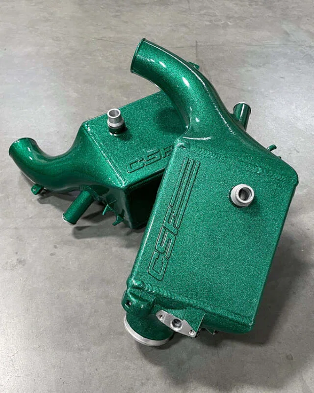 CSF 8351IMG, 2025+ BMW G90 M5 / G99 M5 Touring Charge Air Cooler - Isle of Man Green