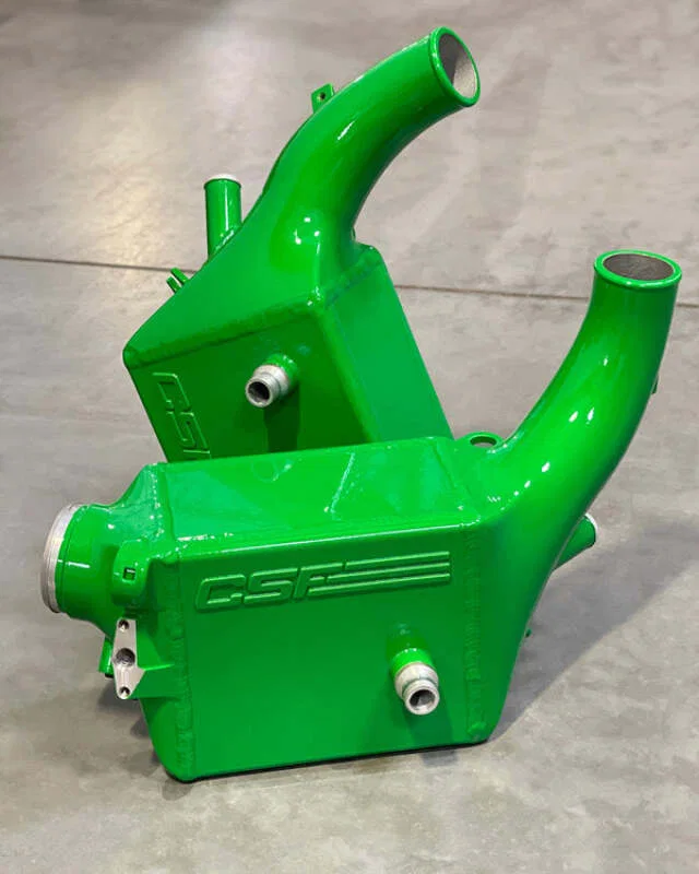 CSF 8351JG, 2025+ BMW G90 M5 / G99 M5 Touring Charge Air Cooler - Java Green
