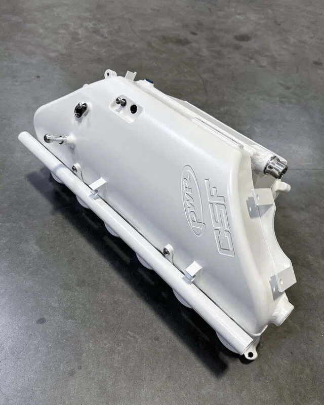 CSF 8233BFWM, BMW M2/M3/M4 S58 (G8X) Charge-Air Cooler Manifold - Brilliant Frozen White Metallic