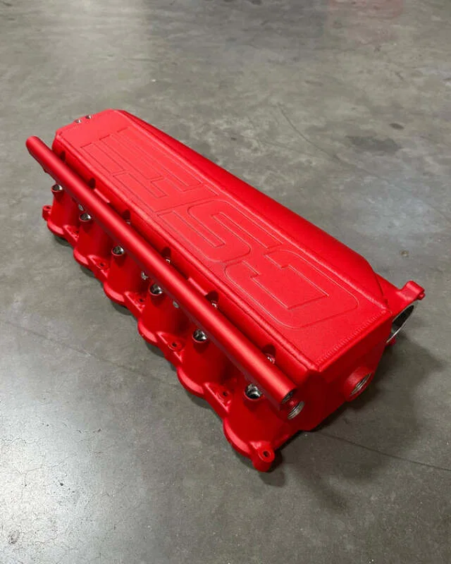 CSF 8400AR, Gen 2 B58 Race X Charge-Air-Cooler Manifold - Anodized Red