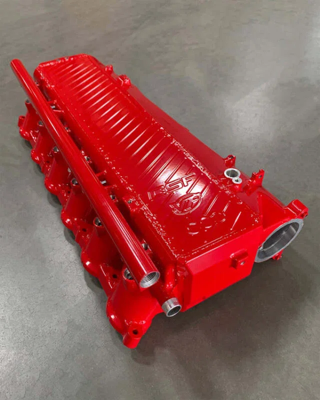 CSF 8300FER, BMW Gen 1 B58 Charge-Air-Cooler Manifold - Fire Engine Red