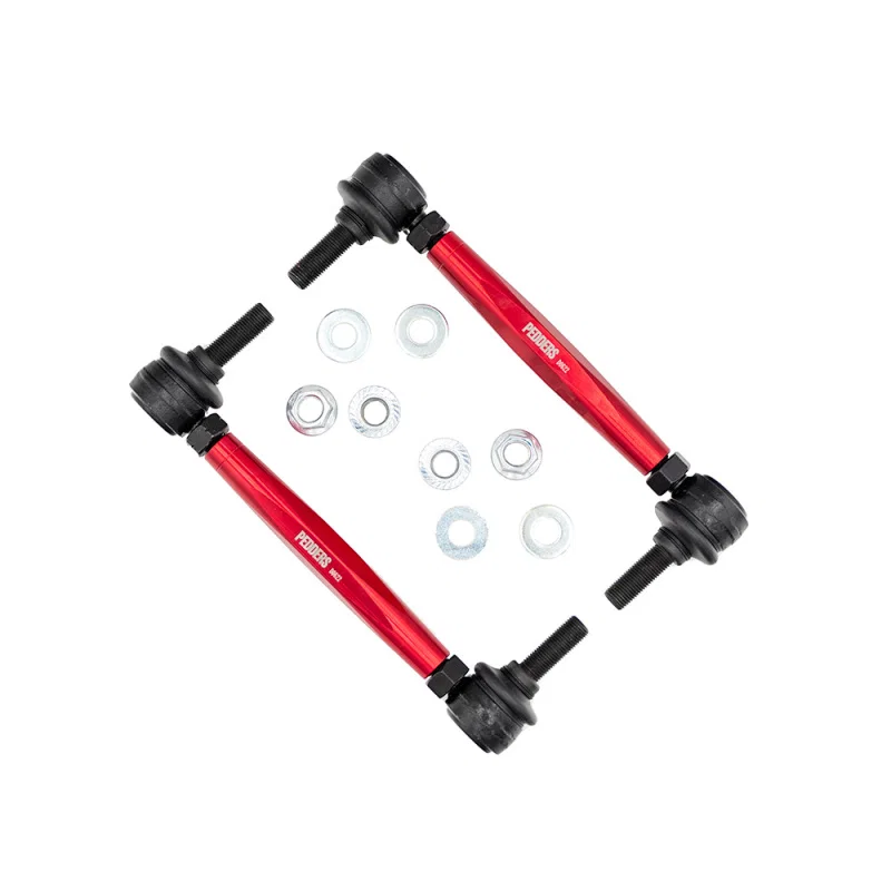 Pedders PED-424477, 15-22 S550 Mustang Adjustable Endlink Kit Front