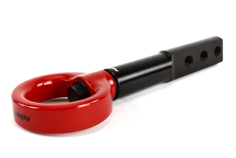 Perrin Performance PHP-BDY-231RD, 17-21 Honda Civic Si/Type R/Touring/Hatchback Tow Hook Kit Front - Red