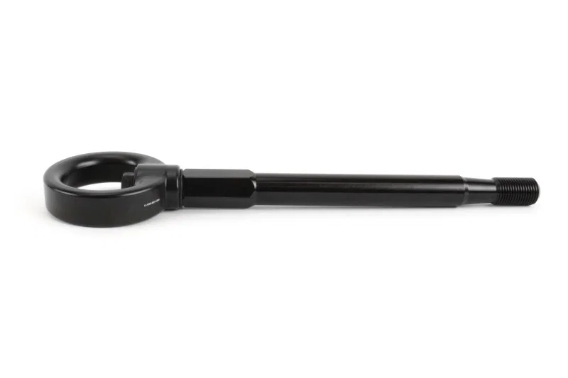 Perrin Performance PSP-BDY-231BK, 08-14 Subaru WRX & STI / 08-11 Impreza / 05-09 Legacy Tow Hook Kit (Front) - Flat Black