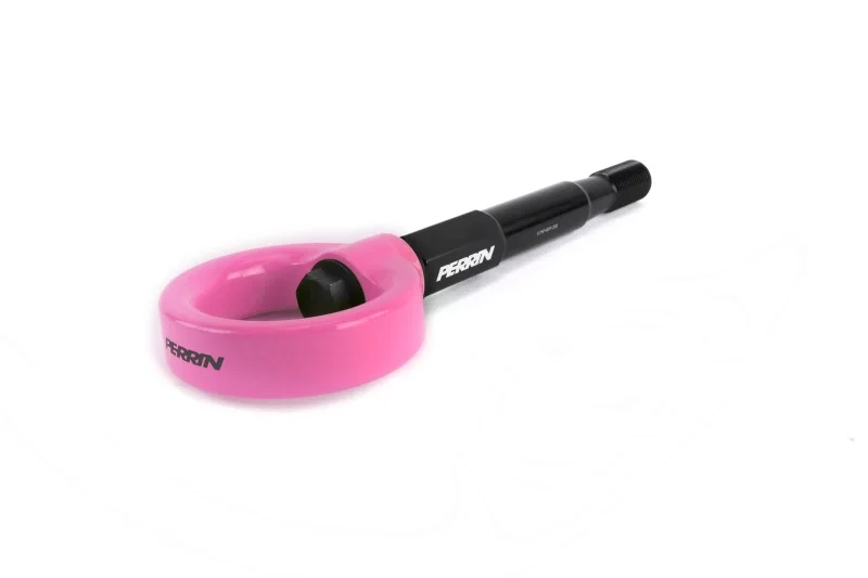Perrin Performance PSP-BDY-232HP, 15-17 Subaru WRX & STI / 13-17 Crosstrek / 12-16 Impreza Tow Hook Kit (Front) - Hyper Pink