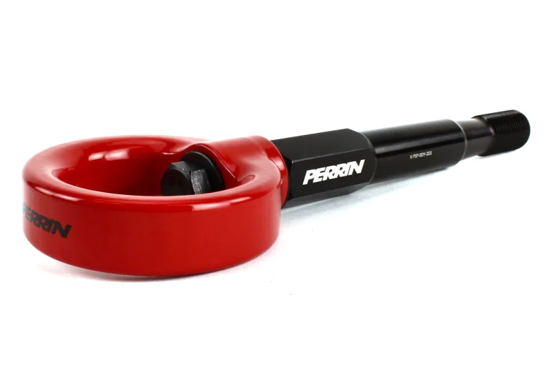 Perrin Performance PSP-BDY-232RD, 15-17 Subaru WRX & STI / 13-17 Crosstrek / 12-16 Impreza Tow Hook Kit (Front) - Red