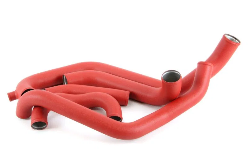 Perrin Performance PSP-ITR-400-3RD, 02-07 Subaru WRX/STI Front Mount Intercooler Boost Tube Kit - Red