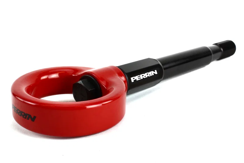 Perrin Performance PSP-BDY-253RD, 14-19 Subaru Forester Tow Hook Kit (Rear) - Red
