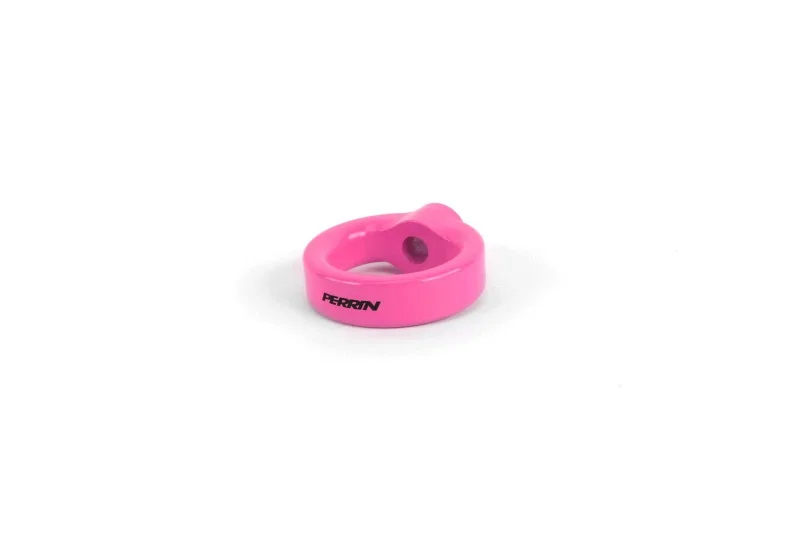 Perrin Performance ASM-BDY-200HP, Tow Hook Upgrade Kit - Hyper Pink (For PERRIN License Plate Relocates Only)