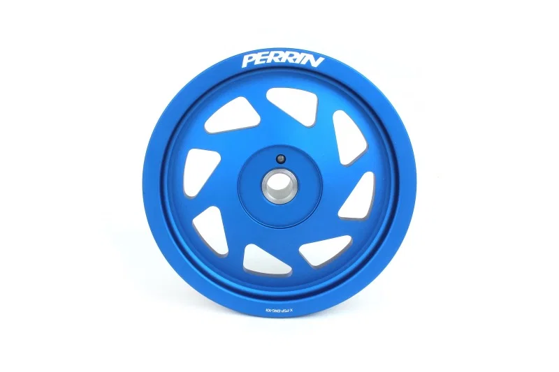 Perrin Performance PSP-ENG-106BL, 22-26 Subaru WRX/BRZ & Toyota GR86 / 20-25 FXT/OBXT Lightweight Crank Pulley - Blue