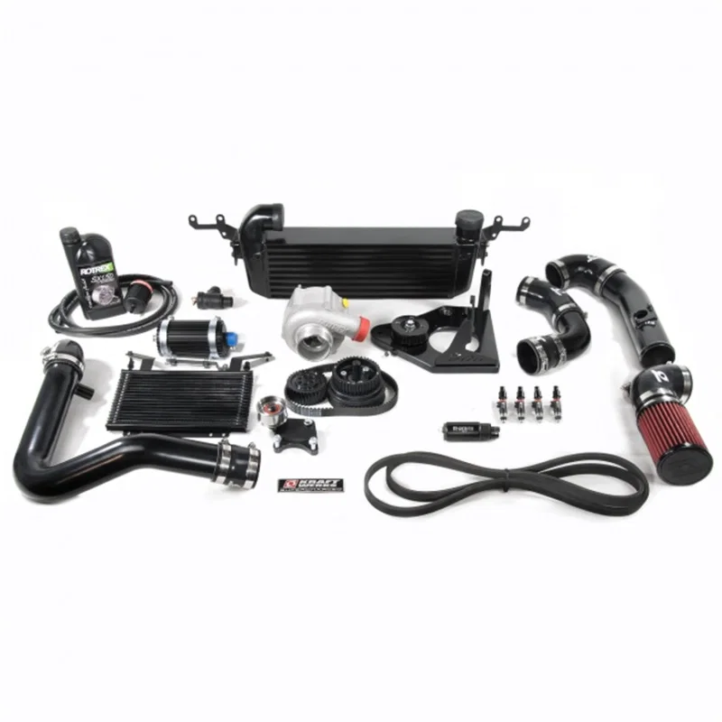 KraftWerks 150-10-0613, 06-13 Mazda Miata NC 2.0L Supercharger Kit Header & Exhaust *No Tune*