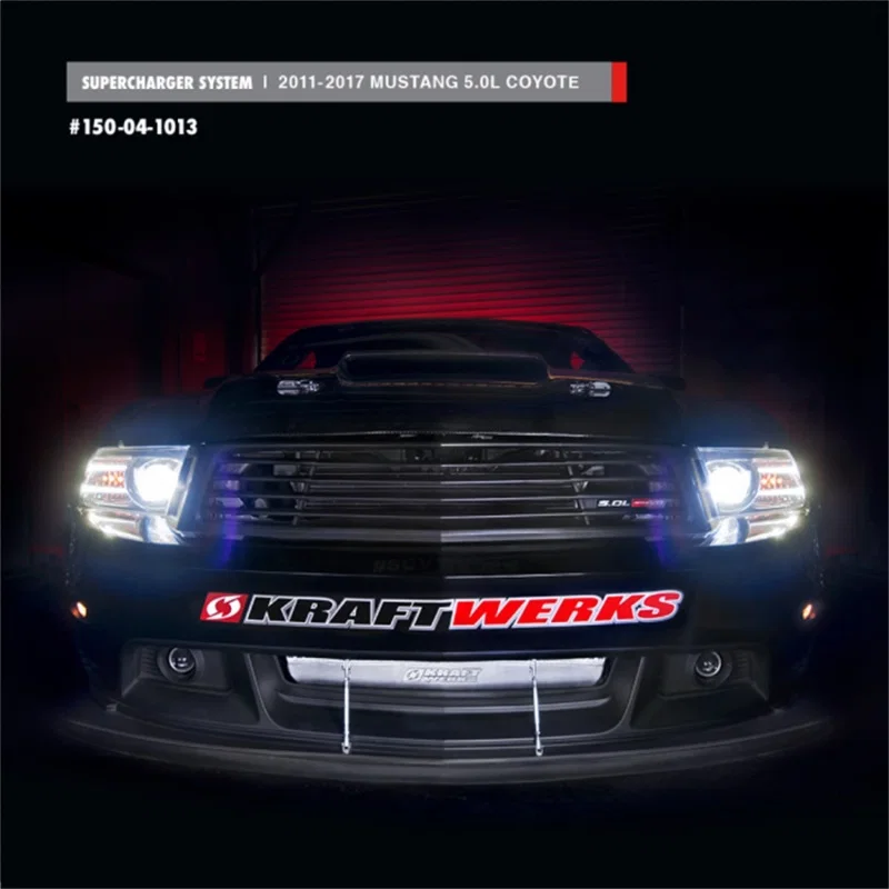 KraftWerks 150-04-1013, 11-14 Ford Mustang 5.0L Coyote Supercharger System w/o Tuning