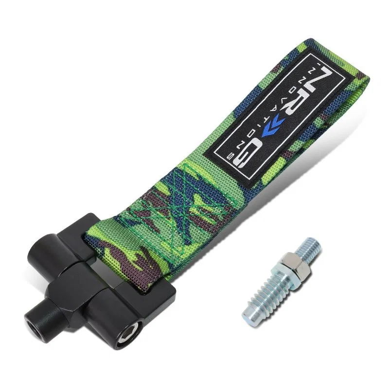NRG TOW-E30CM1, Bolt-In Tow Strap Camo- BMW E30 (5000lb. Limit)