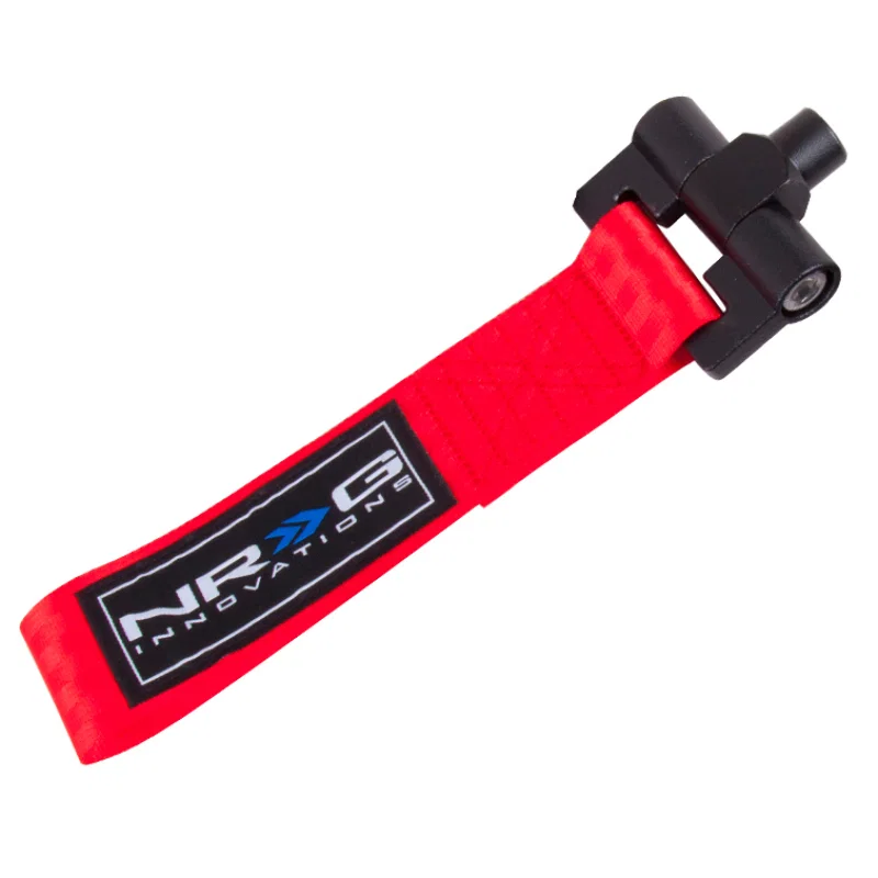 NRG TOW-175RD, Bolt-In Tow Strap Red- Ford Focus 2016+ (5000lb. Limit)