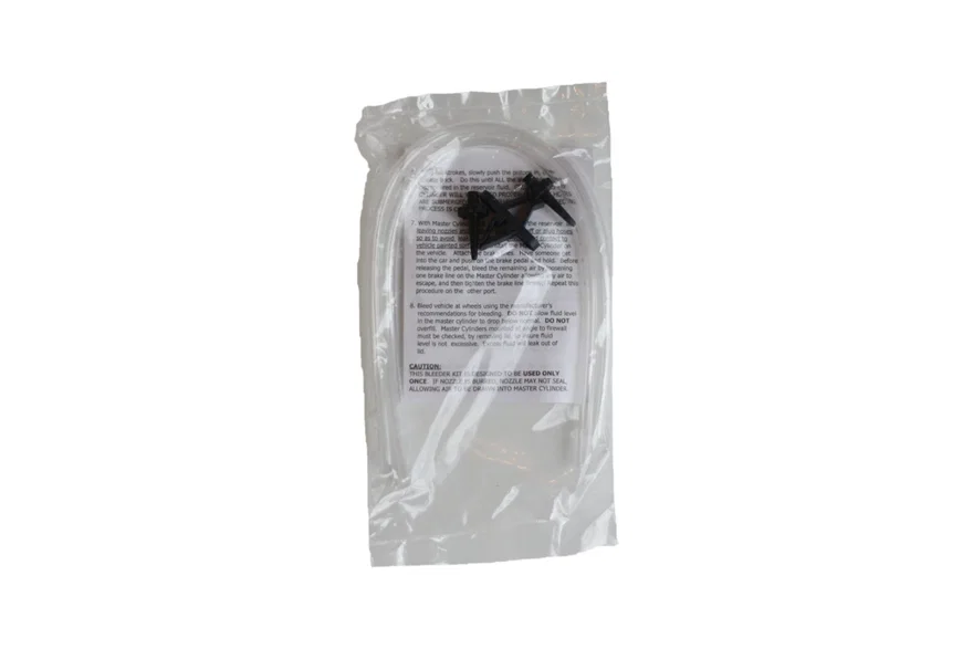 Leed Brakes Bleeder kit, Contains all pieces to properly bleed a new master cylinder