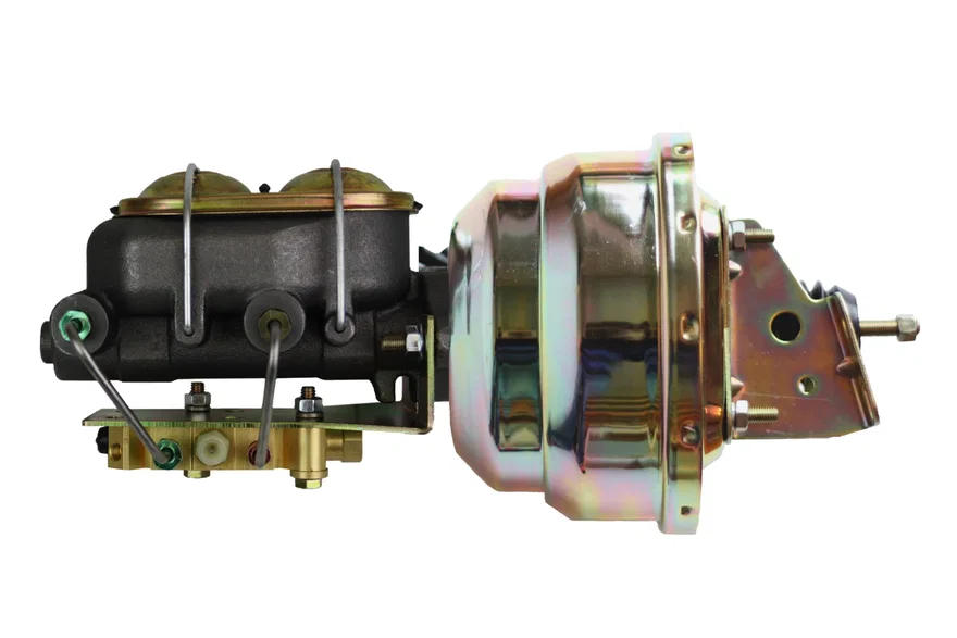 Leed Brakes PBKT1039, Power booster kit 8 inch dual booster 1 inch bore master disc/drum (Zinc)