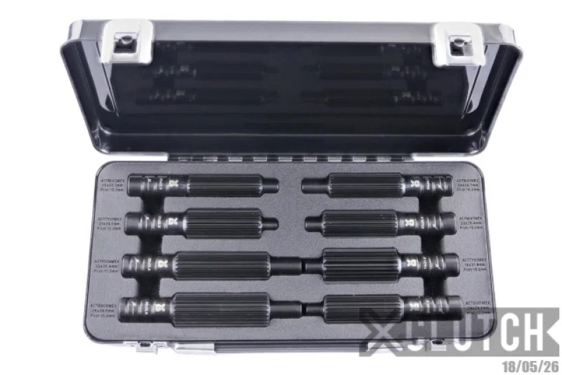 XCLUTCH ACT-KIT-PC, Professional 8-Piece Steel ClutchPro Alignment Tool Kit