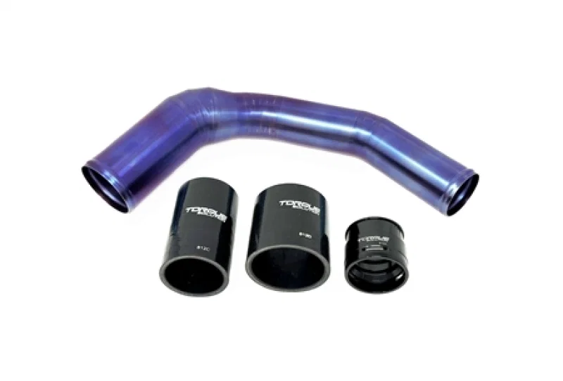 Torque Solution TS-SU-812PR, 2022+ Subaru WRX Titanium Top Mount Charge Pipe Kit (Burnt Purple/Blue) for Honda Civic