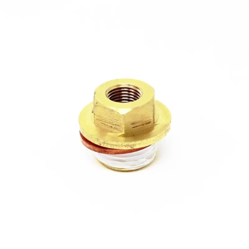 Torque Solution TS-SU-609, Oil Galley Plug: Subaru EJ20/EJ25 M18-1.5 to 1/8NPT Adapter
