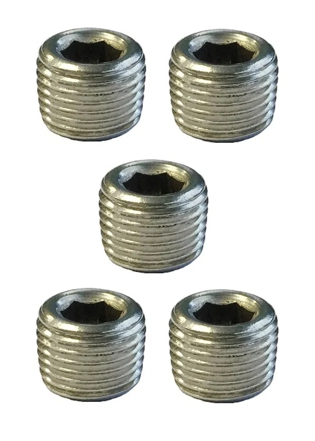 Torque Solution TS-NPT-18.5, Stainless Steel 1/8 in NPT Plug: Universal 5 Pack