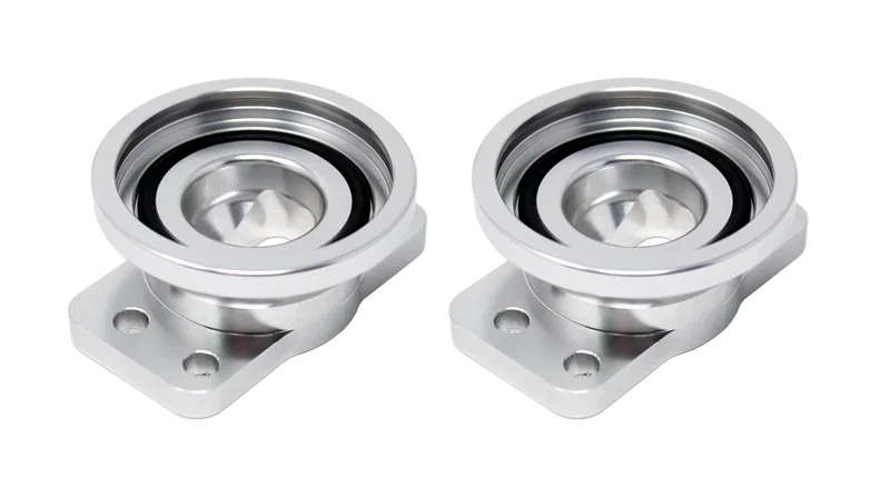 Torque Solution TS-BOV-489-3.3T, Dual HKS Blow Off Valve Adapter 2018+ Kia Stinger 3.3T