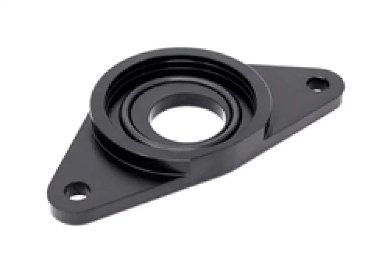 Torque Solution TS-SU-HKS-BK, HKS BOV Adapter Flange: Subaru WRX / STi - Black