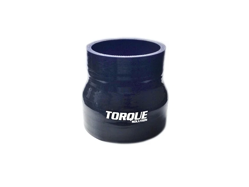 Torque Solution TS-CPLR-T335BK, Transition Silicone Coupler 3 inch to 3.5 inch Black Universal