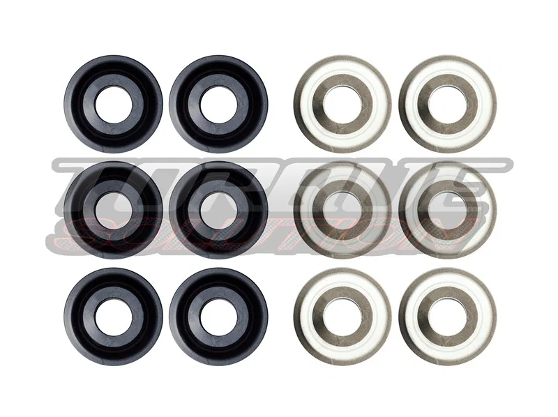 Torque Solution TS-POR-005, Solid Rear Subframe Bushings: 996/997 ALL for 1998-2011 Porsche 911