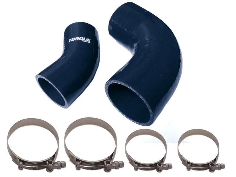 Torque Solution TS-MS-011BK, Black IC Boost Hose Set: 2007-2013 Mazdaspeed 3 for Mazda 3