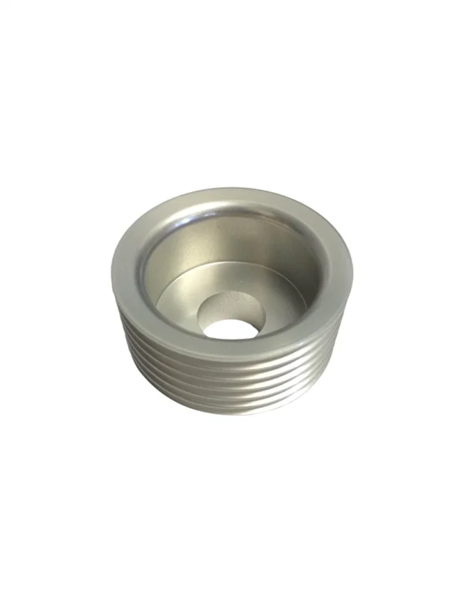 Torque Solution TS-GEN-004S, Lightweight Alternator Pulley (Silver): Hyundai Genesis Coupe 3.8 2010+