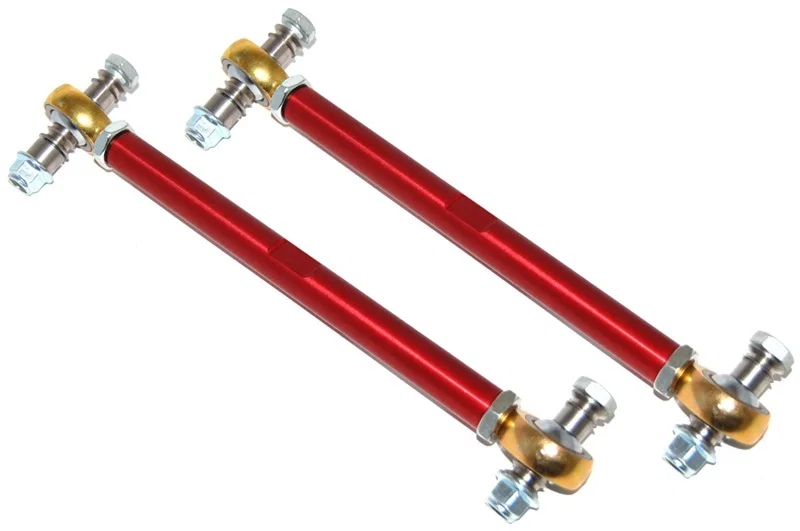 Torque Solution TS-POR-007, Adjustable Front Drop Links: Porsche 996tt/997tt & C4 (Fits Standard Config Only