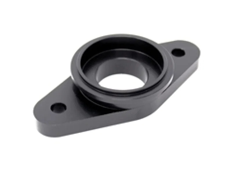 Torque Solution TS-1G-TIAL-BK, Billet Stock to Tial Blowoff Valve Adapter(Black): Mitsubishi Eclipse/Talon1G 90-94