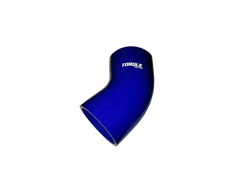 Torque Solution TS-CPLR-45D275BL, 45 Degree Silicone Elbow: 2.75 inch Blue Universal