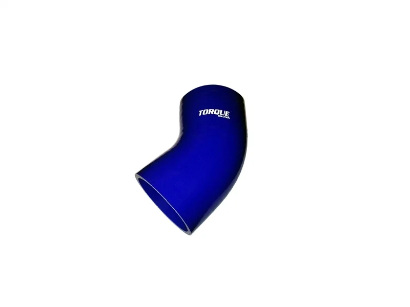 Torque Solution TS-CPLR-45D225BL, 45 Degree Silicone Elbow: 2.25 inch Blue Universal