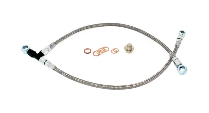 Torque Solution TS-SU-577, Turbo Oil Feed Line Kit - Subaru EJ Stock Location