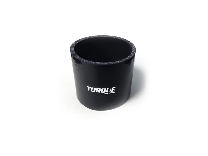 Torque Solution TS-CPLR-S2BK, Straight Silicone Coupler: 2in Black Universal