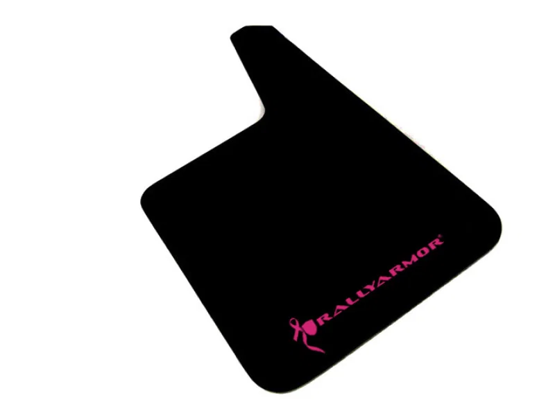 Rally Armor MF20-BAS-BCPK, Universal Fit (No Hardware) Basic Plus Breast Cancer Pink Logo